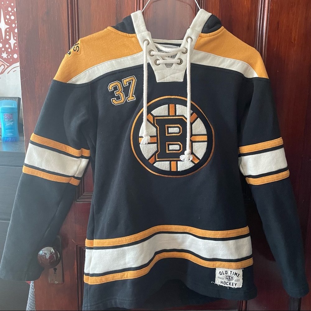 Bruins Bergeron Hoodie, Women’s